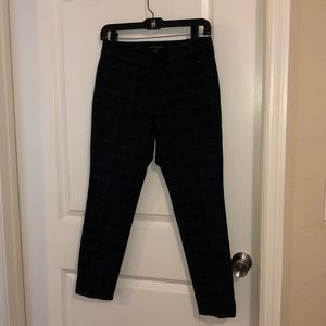Sloan fit plaid dress pants
